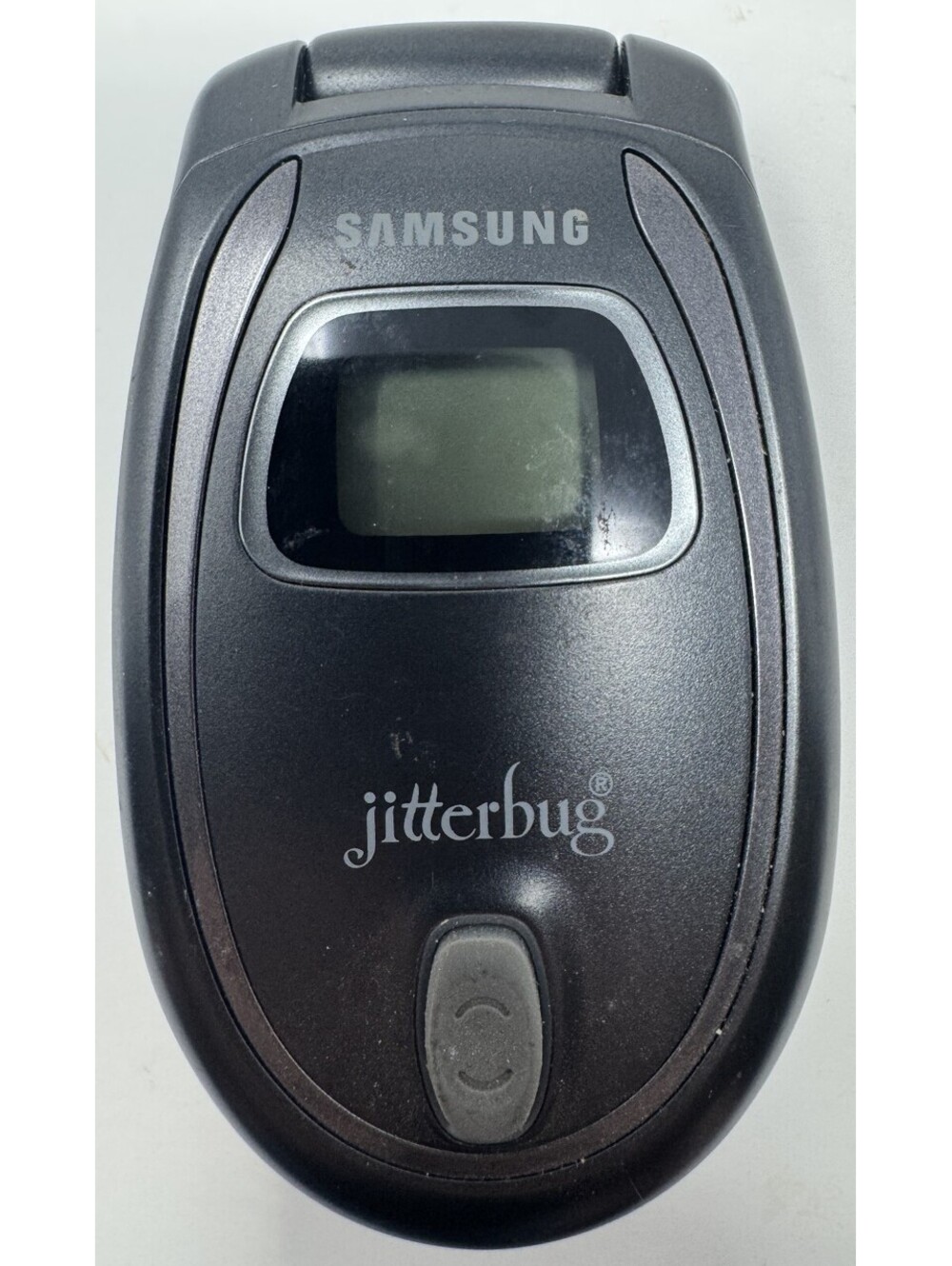 Samsung Jitterbug J SPH-A310 Gray Rare CDMA Flip Phone  Untested Parts or Repair